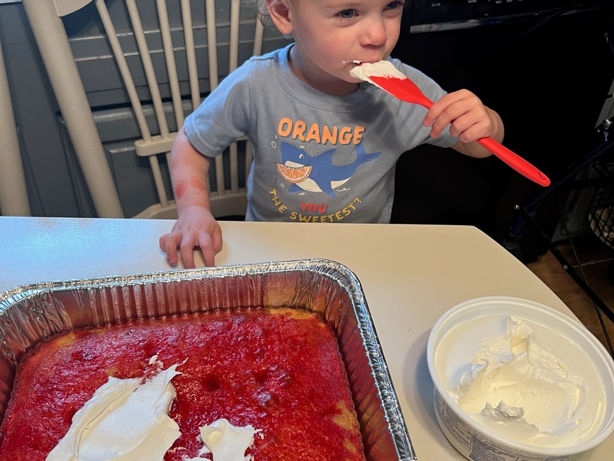 Stevie and Mamaw&nbsp;cooking